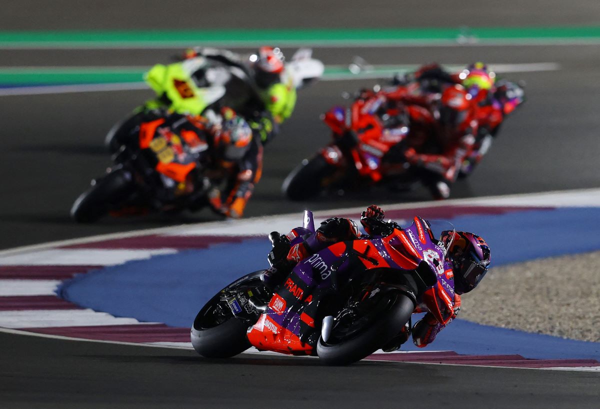 Hasil Sprint Race MotoGP Qatar 2024: Jorge Martin Menang, Marc Marquez Tembus 5 Besar!