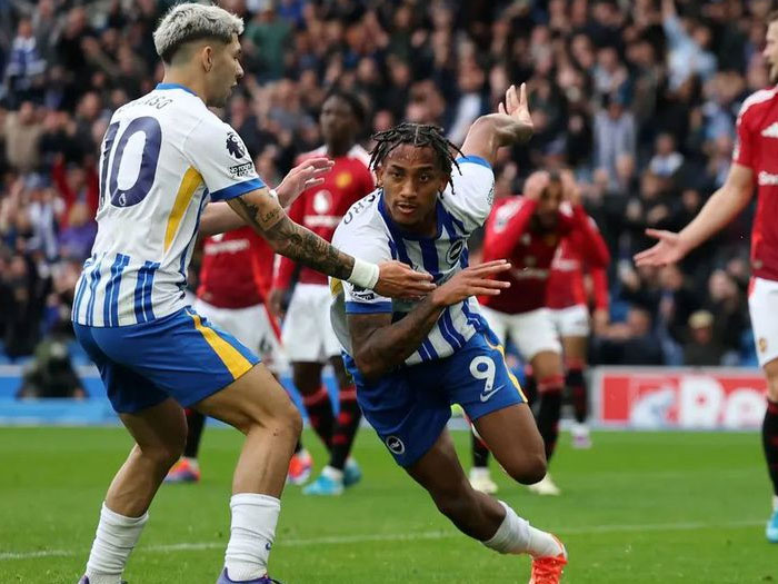 Man of the Match Brighton vs Manchester United: Joao Pedro