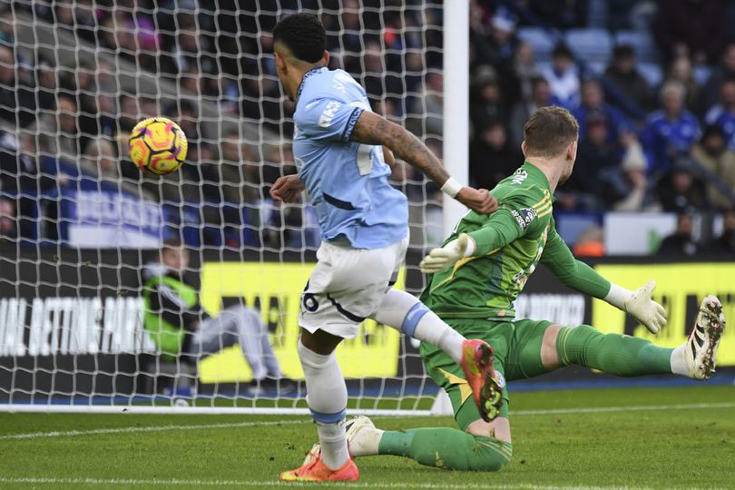 Hasil Leicester City vs Manchester City: Skor 0-2