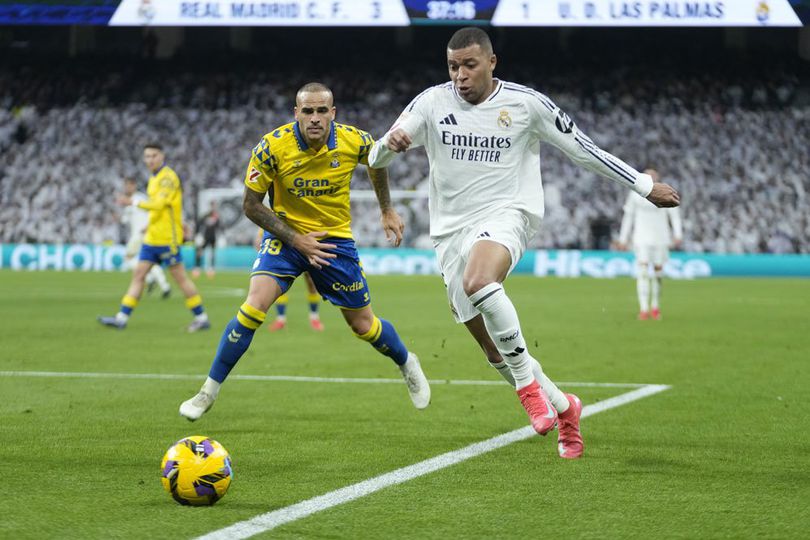 Man of the Match Real Madrid vs Las Palmas: Kylian Mbappe