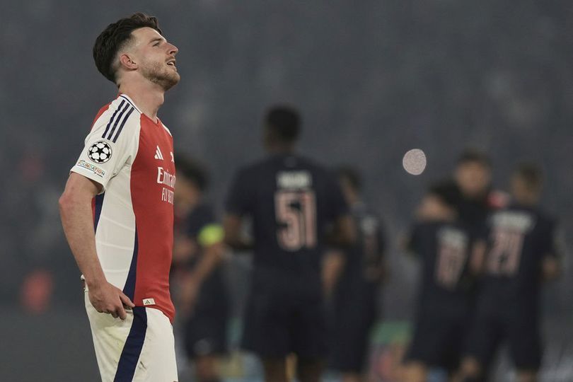 Menghilang Lawan Liverpool, Ada Apa dengan Declan Rice?